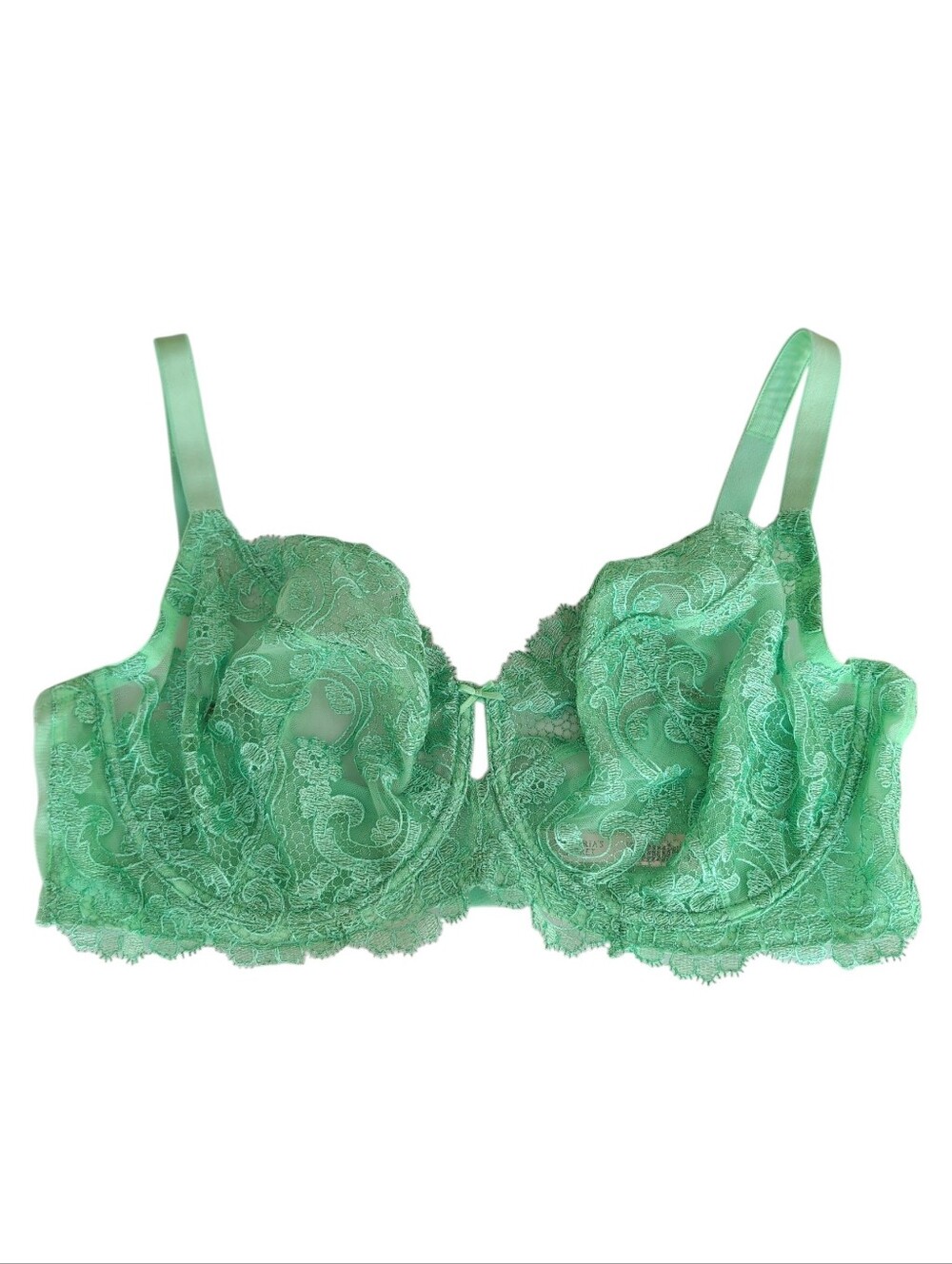NWOT Victoria's Secret Dream Angels Underwire Unlined Demi Bra 42DDD Mint Green